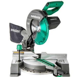 $169 Metabo HPT  10" Single-Bevel 15-Amp Corded Compound Miter Saw