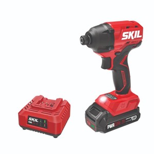 SKIL  20-Volt Brushless Cordless 14 Hex Impact Driver Kit