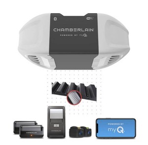 $179 Chamberlain  12 HP Wi-Fi Belt Drive Garage Door Opener