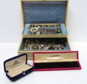 Vintage Jewelry Box Full of Vintage Jewelry #3