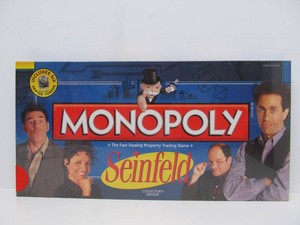 Factory Sealed SEINFELD Monopoly Board Game