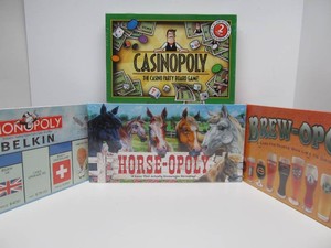4 Brand New Sealed Special Themed MONOPOLY Board Games