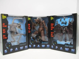 3 Mint in Box Larger Size SPAWN Monster Action Figures