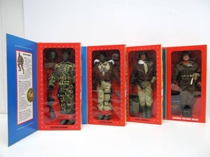 Group of 4 Large Size Mint in Box GI JOE Action Figures