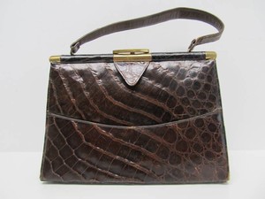 Vintage Genuine Alligator Leather Purse #1