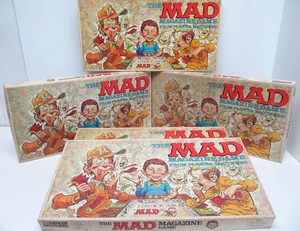 Lot of 5 Vintage MAD MAGAZINE Board Games&nbsp