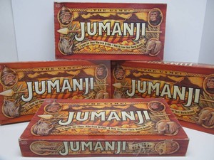 Lot of 4 1990s JUMANJI Board Games