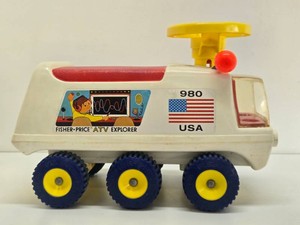 Neat old 1971 Fisher Price ATV Explorer Ride-On Toy