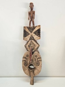 Very Nice Vintage African Dogon Kanaga Mask&nbsp