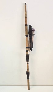Vintage African Blow Dart Gun wDarts