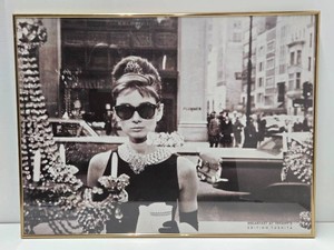 Framed BREAKFAST AT TIFFANYS Poster - Edition Toshita