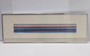 Vintage Framed MORRIS LOUIS Mid Century Exhibition Poster