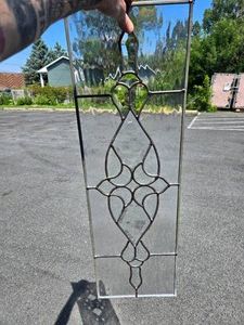 Vintage Leaded Glass Window&nbsp