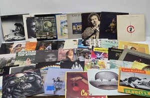 Lot of Assorted Vintage Vinyl Records #2 - Mostly Rock &amp Pop