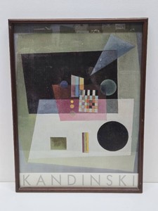 Nice Framed Wassily Kandinsky Poster Print - Maintaining