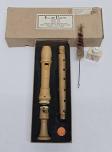 Quality Vintage MOECK Flauto Dolce Wooden Recorder  Flute wOriginal Box&nbsp