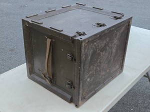 Vintage WW2 era Military Telegraph Terminal Case