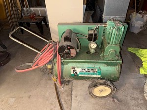 Air Compressor - Sears Paint Sprayer 106.154541 12 Gal Twin Cylinder