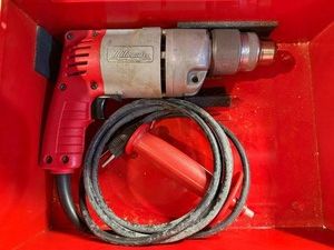 Corded Drill - Milwaukee Hole-Shooter 0239-1 Heavy Duty Electric Tool