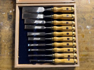 Woodworking Chisel Set - Freud WC-110 Professional 10-Piece