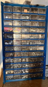 Hardware Organizer Cabinet Assorted Fasteners