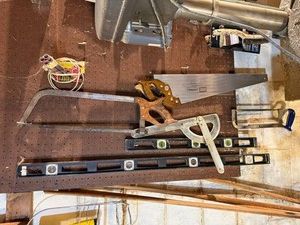 Hand Saws & Levels - Craftsman Saw, Stanley Levels, Coping Saw