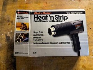Heat Gun Black & Decker HeatN Strip 9751 Paint Remover