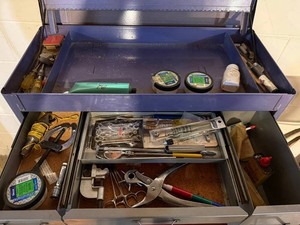 Tool Assortment - Craftsman, Shimano & Watchmaker Supplies Mixed Lot