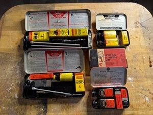 Vintage Gun Cleaning Kit & Stock Finish Kit Mixed Lot - Outers, Sears, Gunslick