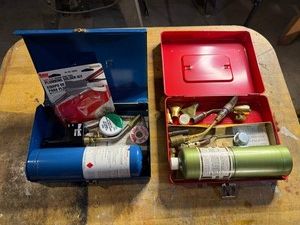Propane Torch Kit - Bernzomatic TS7000 & Oatey Soldering Accessories