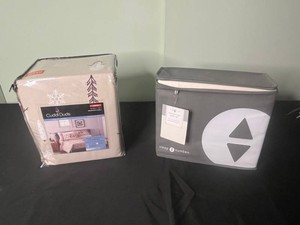 Queen Sheet Sets - Cuddl Duds Snowman Family (Orig Tag $89.99) & Sleep Number Essential Fit Cotton (Lot of 2) NIP
