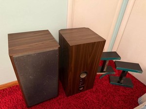 Stereo Speakers - JBL LX44 With Stands (Lot of 2) w Stands