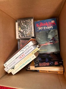 Books & Cds Mixed Lot - Kayaking, Dogs, Travel, Music