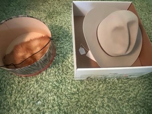 Cowboy Hat - Stetson ($159 retail) & Fur Peck and Peck Hat (Lot of 2)