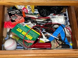 Mixed Hardware & Craft Supply Drawer Lot