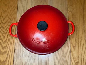 Dutch Oven - Le Creuset 22 Red Enameled Cast Iron