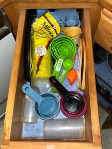 Kitchen Measuring Cups & Spoons Mixed Lot - Milmour Wonder Cup