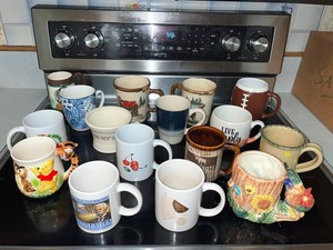 Coffee Mug Assortment Ceramic Mixed