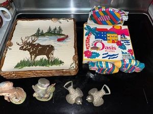 Decorative Plates - Summer Oasis Plates Mixed Lot