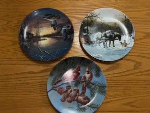 Collector Plates - Knowles Wild Wings (Lot of 3)