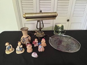 Vintage Collectible Home Decor Lot - Homco Denim Days #1500