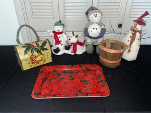 Christmas Decorations Sherrin Engman Handmade Holiday Decor Mixed Lot
