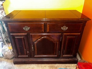 Vintage Sideboard Cabinet 44 X 32 X 20 in