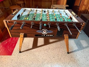 Vintage Foosball Table Deutscher Meister Original Automatenbau Forster
