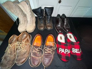 Mens Boots & Shoes Mixed Lot - HI-TEC, Belleville, Dearfoams
