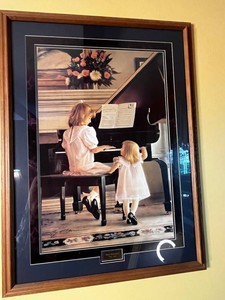 Framed Art Print - Greg Olsen Dress Rehearsal 29 X 40 in