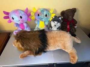 Plush Toy Lot & Dog Toys - Dakin Pillow Pets, Wild Republic & Goffa