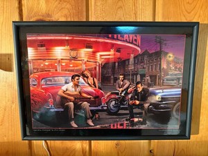 Framed Art Print Legendary Crossroads by Chris Consalvo