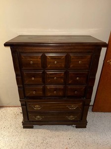 Antique Dresser Solid Wood Chest of Drawers