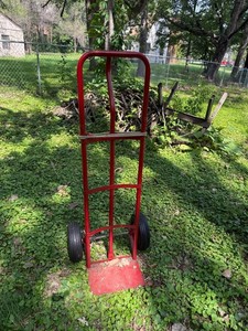 Hand Truck Red Steel Dolly